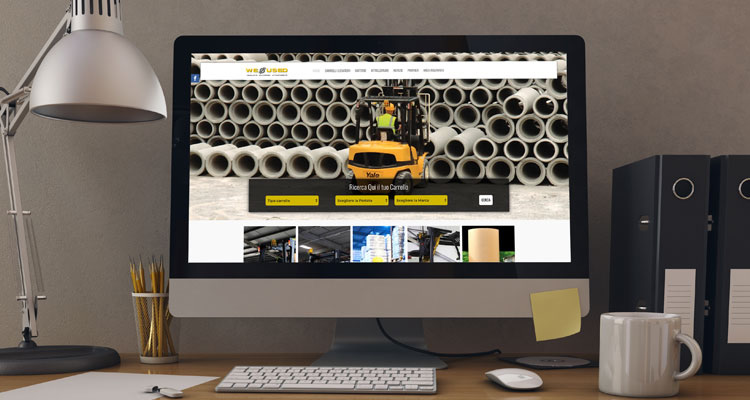 We-Used: un portale per l&rsquo;usato dei carrelli elevatori